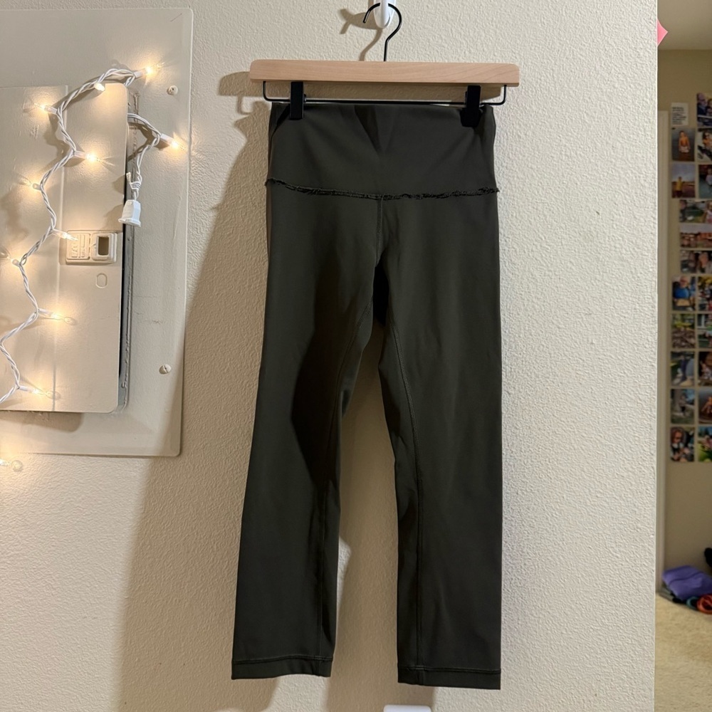Lululemon Athletica Dark Green Leggings